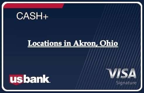 Locations in Akron, Ohio
