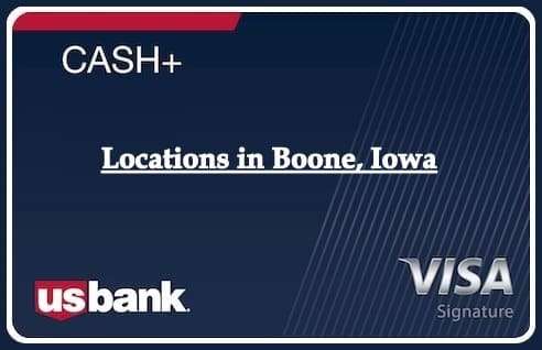 Locations in Boone, Iowa