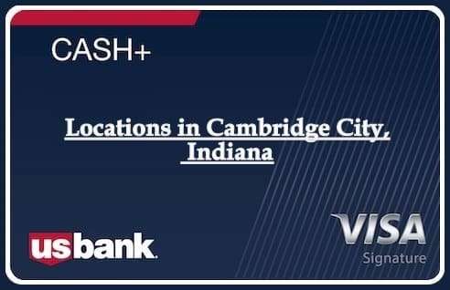 Locations in Cambridge City, Indiana