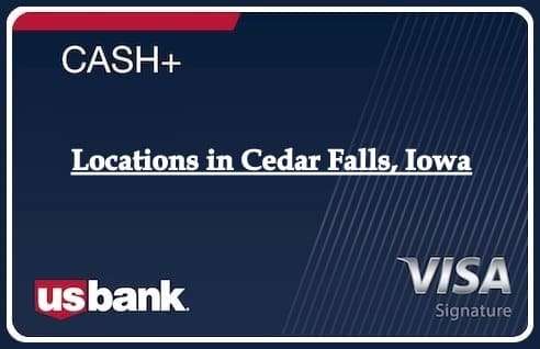 Locations in Cedar Falls, Iowa