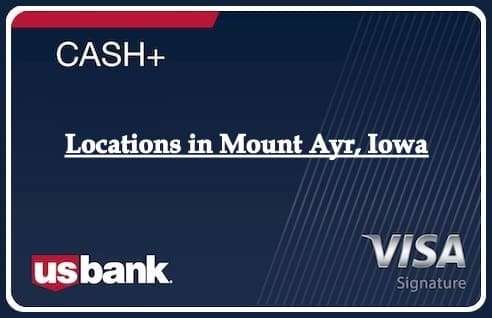 Locations in Mount Ayr, Iowa