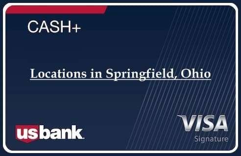 Locations in Springfield, Ohio