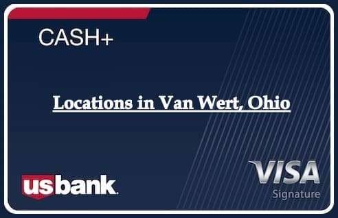 Locations in Van Wert, Ohio
