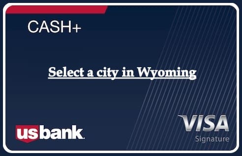 Select a city in Wyoming